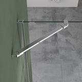 glasvilla Duschkabine Duschtrennwand 6mm ESG-Sicherheitsglas mit Lotus-Effekt & schmutzabweisender Nano-Beschichtung Echtglas-Dusche R04k