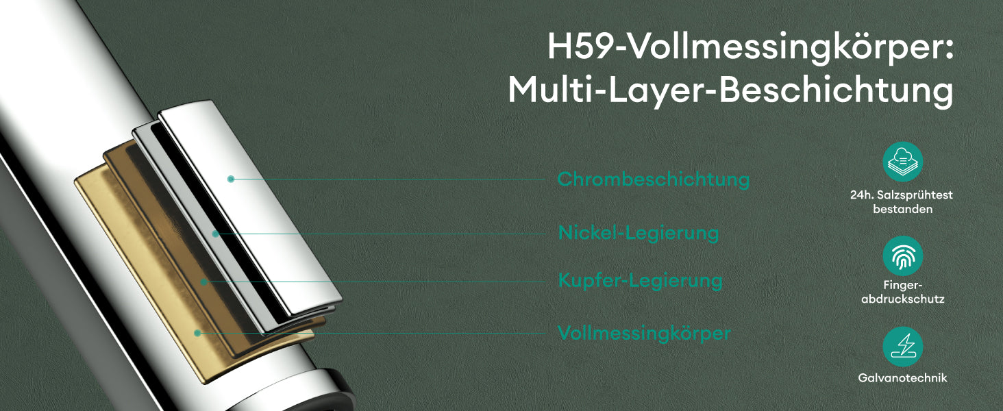 glasvilla Armatur Wasserhahn Bad Waschbeckenarmatur Badinstallationen Einhebelmischer WAO-1180-1190