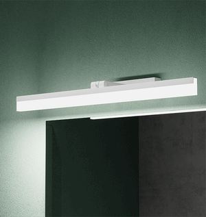 Glasvilla Luxaris – Lámpara LED para espejo de baño 6000K, orientable 180°, 9W (40 / 60 cm)