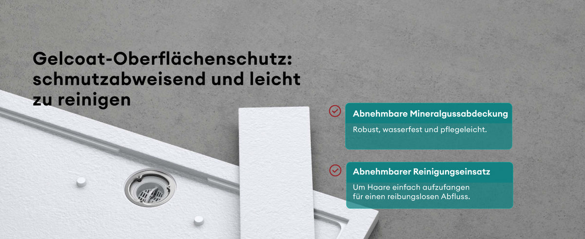 Leicht zu reinigen