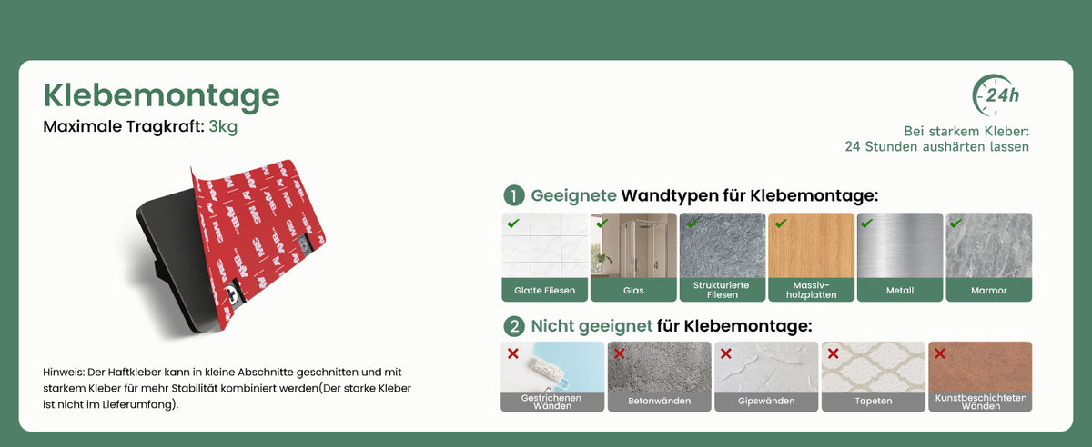 Einfache Montage