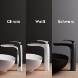 glasvilla Armatur Wasserhahn Bad Waschbeckenarmatur Badinstallationen Einhebelmischer WAM-7201