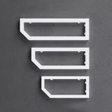 glasvilla Design Wandkonsole aus Edelstahl Waschtisch Halterung WH03