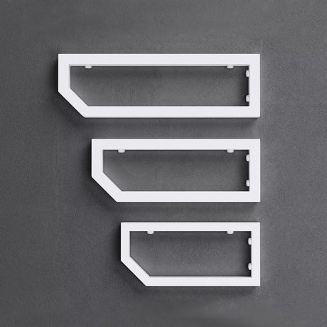 glasvilla Design Wandkonsole aus Edelstahl Waschtisch Halterung WH03