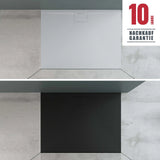 glasvilla Duschwanne aus Mineralguss Duschtasse Mineralgusswanne DIN-Anschlüsse Geoma07