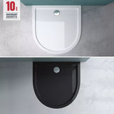 glasvilla Duschtasse Duschwanne aus Acryl Form: Halbkreis Faro4