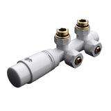 glasvilla Heizkörperventil inkl. -regler mit Temperatureinstellung 6° - 28° Thermostatventil