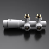 glasvilla Heizkörperventil inkl. -regler mit Temperatureinstellung 6° - 28° Thermostatventil