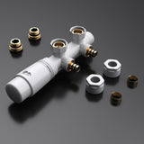 glasvilla Heizkörperventil inkl. -regler mit Temperatureinstellung 6° - 28° Thermostatventil